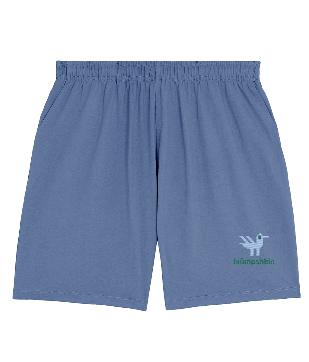 Duck Embroidered Unisex organic cotton shorts