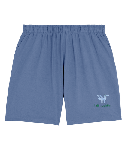 Duck Embroidered Unisex organic cotton shorts