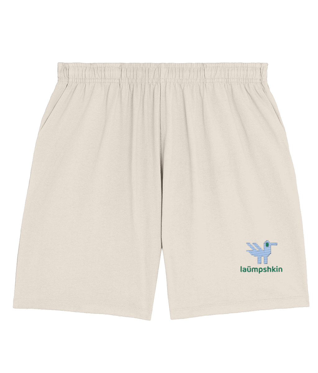 Duck Embroidered Unisex organic cotton shorts