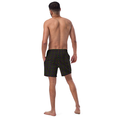 Synth Flower Men's Recycled swim trunks