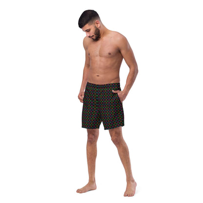 Synth Flower Men's Recycled swim trunks